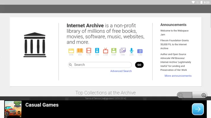 Archive.org android App screenshot 9