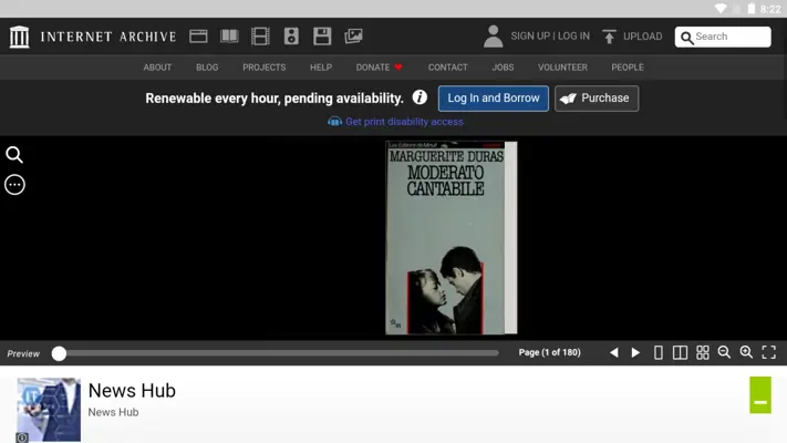 Archive.org android App screenshot 5